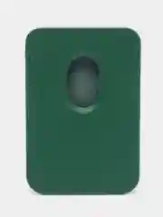 Зеленый чехол MagSafe с карманом для карт на iPhone 12, 13 Pro Max, Mini