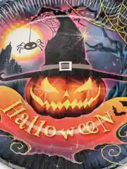 Морской набор тарелок бумажный  "Вечеринка Хэллоуин", 18 см, 6 штук "Halloween"