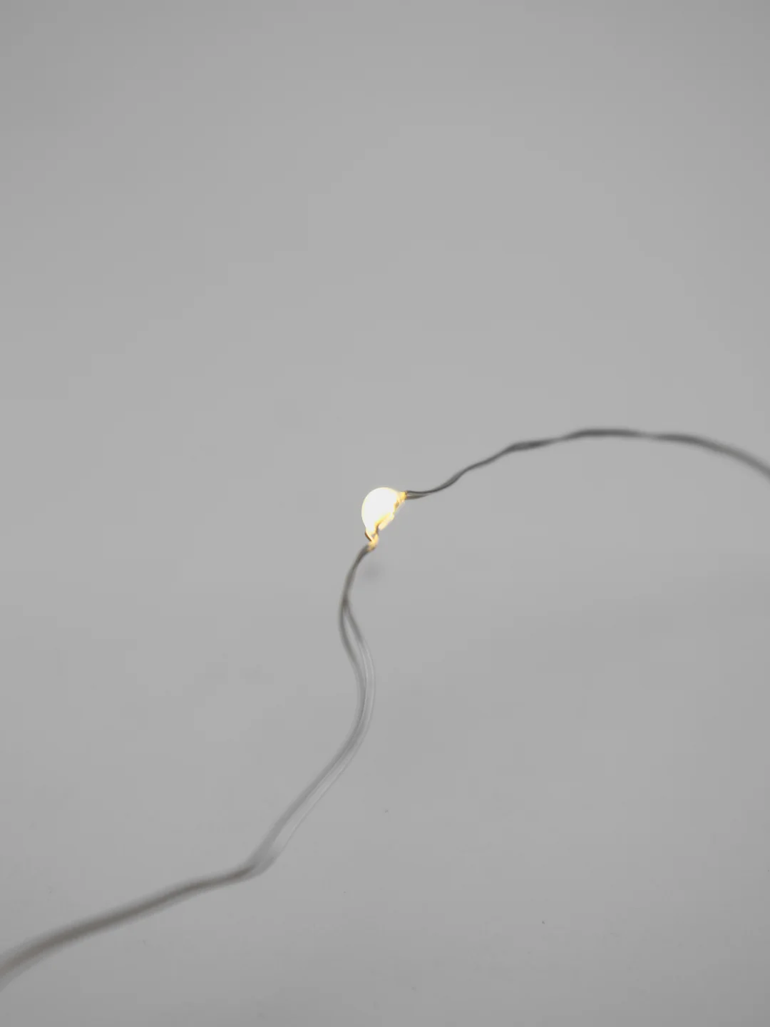 Белый гирлянда светодиодная USB, гибкая нить Роса