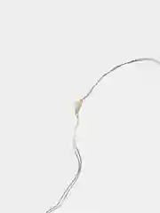 Белый гирлянда светодиодная USB, гибкая нить Роса