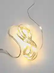 Белый гирлянда светодиодная USB, гибкая нить Роса