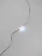 Белый гирлянда светодиодная USB, гибкая нить Роса