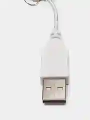Белый гирлянда светодиодная USB, гибкая нить Роса
