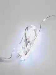 Белый гирлянда светодиодная USB, гибкая нить Роса