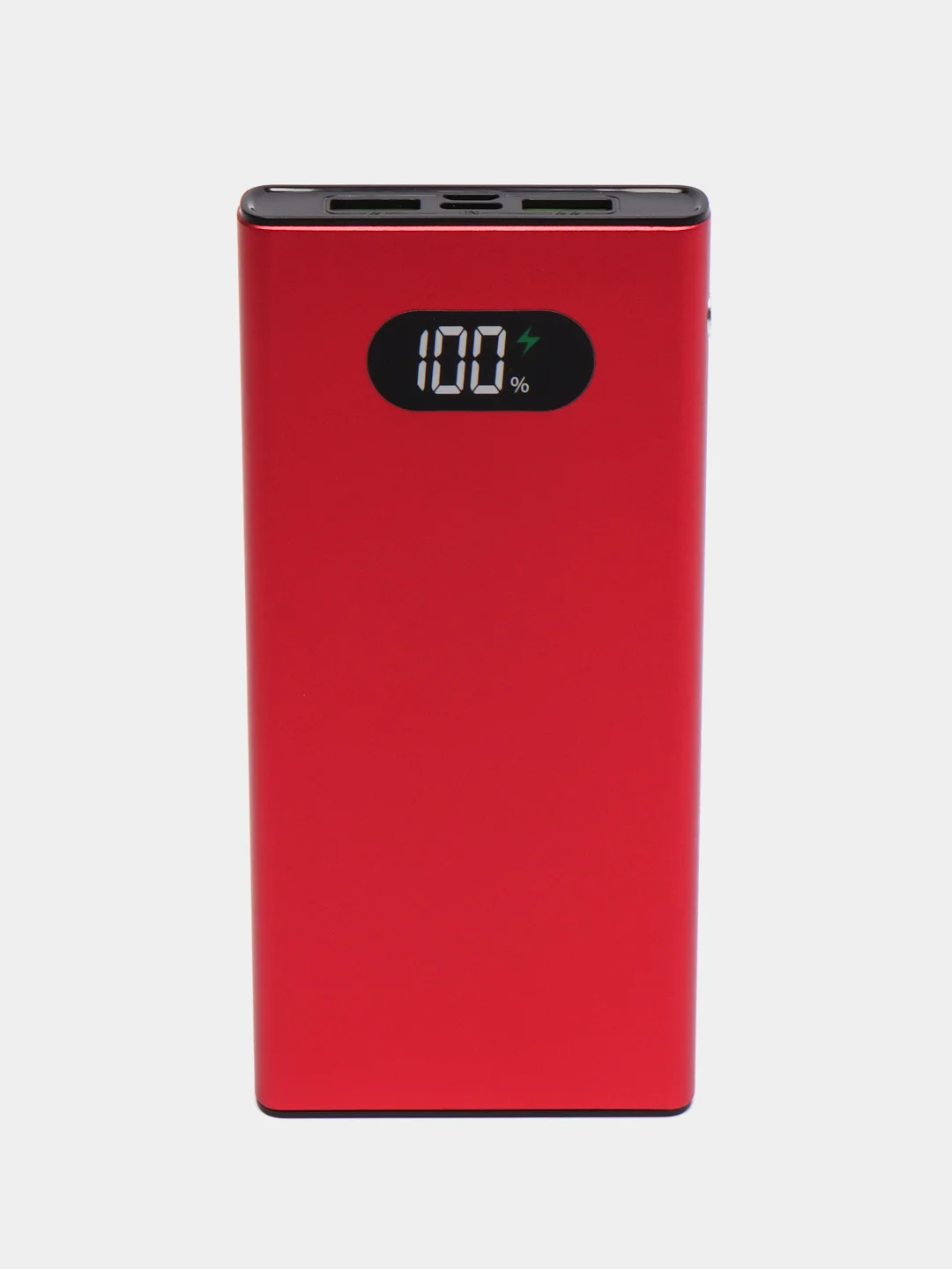 Красный внешний аккумулятор TFN BLAZE LCD PD, 22.5W, 10000 mAh