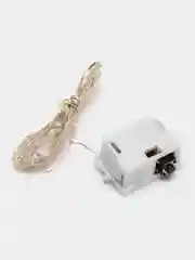 Белый гирлянды на батарейках