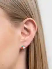 Красный серьги детские, Xuping