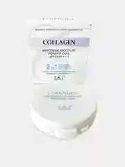 Пудра для лица с коллагеном 2 в 1, увлажняет и защищает, SPF 30
