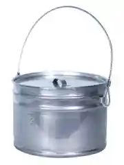 Котелок круглый с крышкой 2-8 л ВЕК
