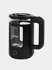 Чайник электрический KITFORT КТ-6171, 2200Вт, 1,5л, стекло
