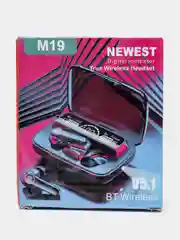 Беспроводные наушники TWS M19 Bluetooth, с power bank