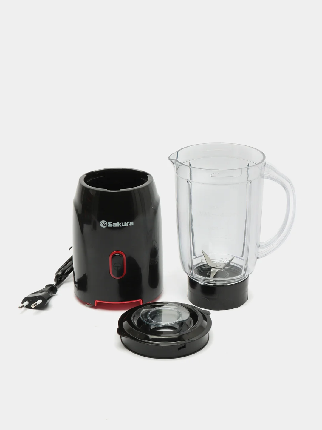 Блендер Sakura SA-6259BK настольный, 0.6 л, 400 Вт