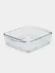 Противень для духовки стеклянный, форма для пирога, мяса, овощей, 21х16х5,5см, 1,08л, СВЧ