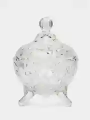 Сахарница с крышкой, на ножках, 9*13 см