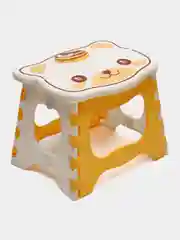 Желтый стул  табурет складной, детский