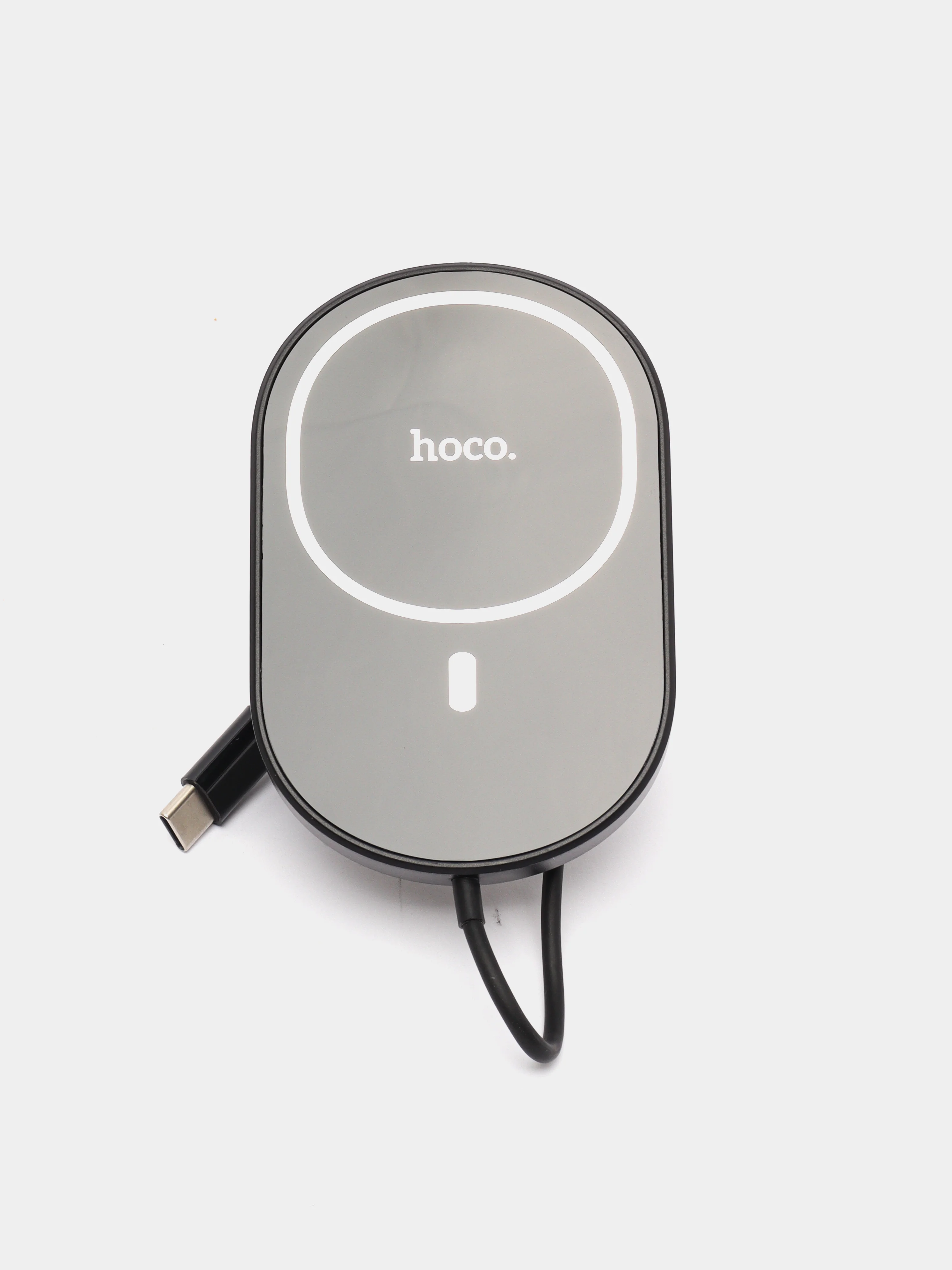 Держатель для смартфона в авто Hoco CA90, с беспроводной зарядкой, поддержка Magsafe,15 Вт