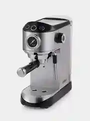 Кофеварка рожкового типа Kitfort КТ-7106, 1450 Вт, 15 бар, 1л, капучинатор