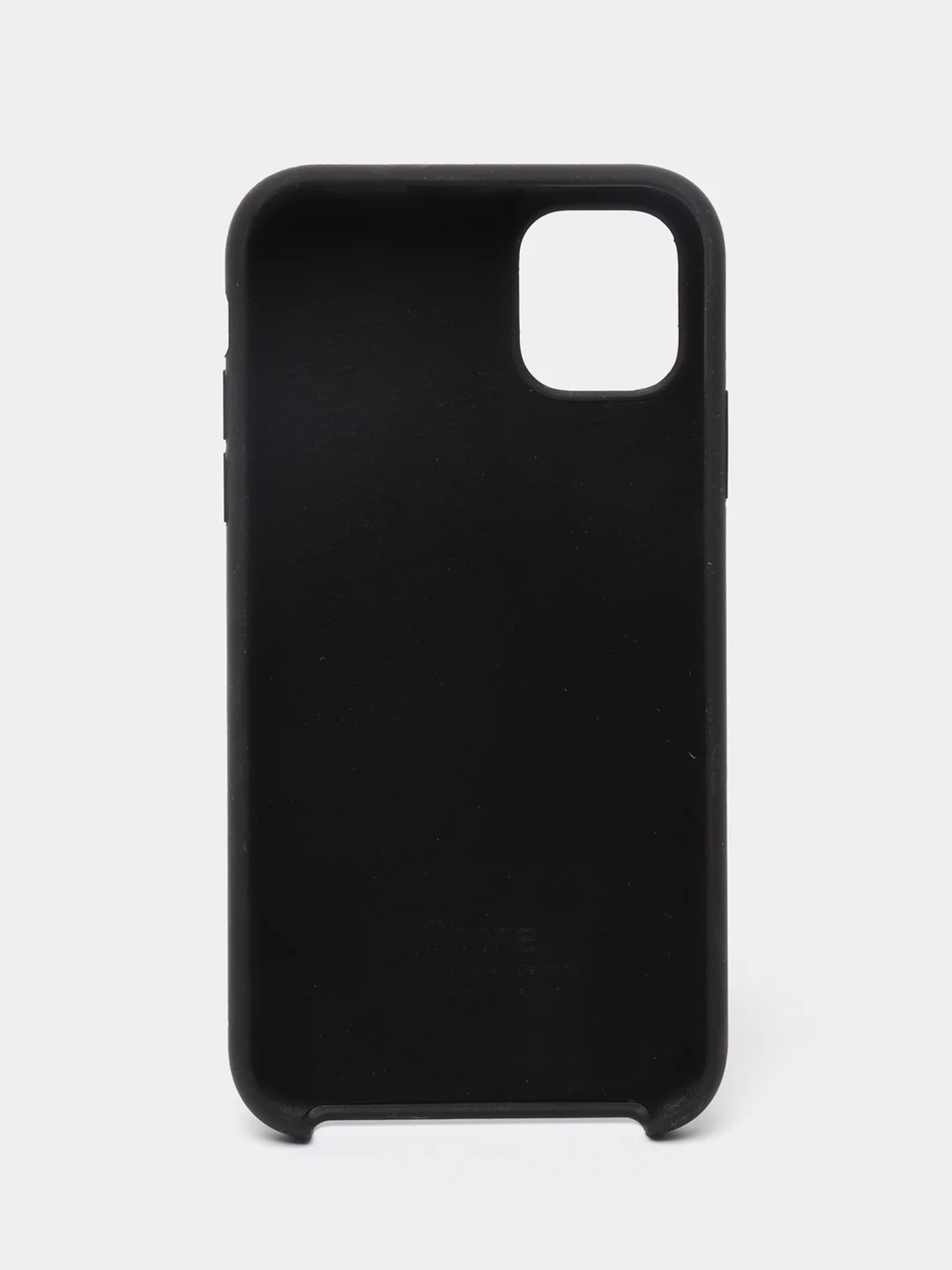 Черный чехол силиконовый iPhone 6/6S, 7/8/SE 2020, Plus, X/XS, XR, 11, 12, Pro, Max