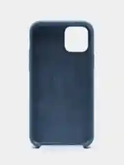 Синий меланж чехол силиконовый iPhone 6/6S, 7/8/SE 2020, Plus, X/XS, XR, 11, 12, Pro, Max