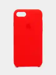 Красный чехол силиконовый iPhone 6/6S, 7/8/SE 2020, Plus, X/XS, XR, 11, 12, Pro, Max