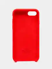 Красный чехол силиконовый iPhone 6/6S, 7/8/SE 2020, Plus, X/XS, XR, 11, 12, Pro, Max
