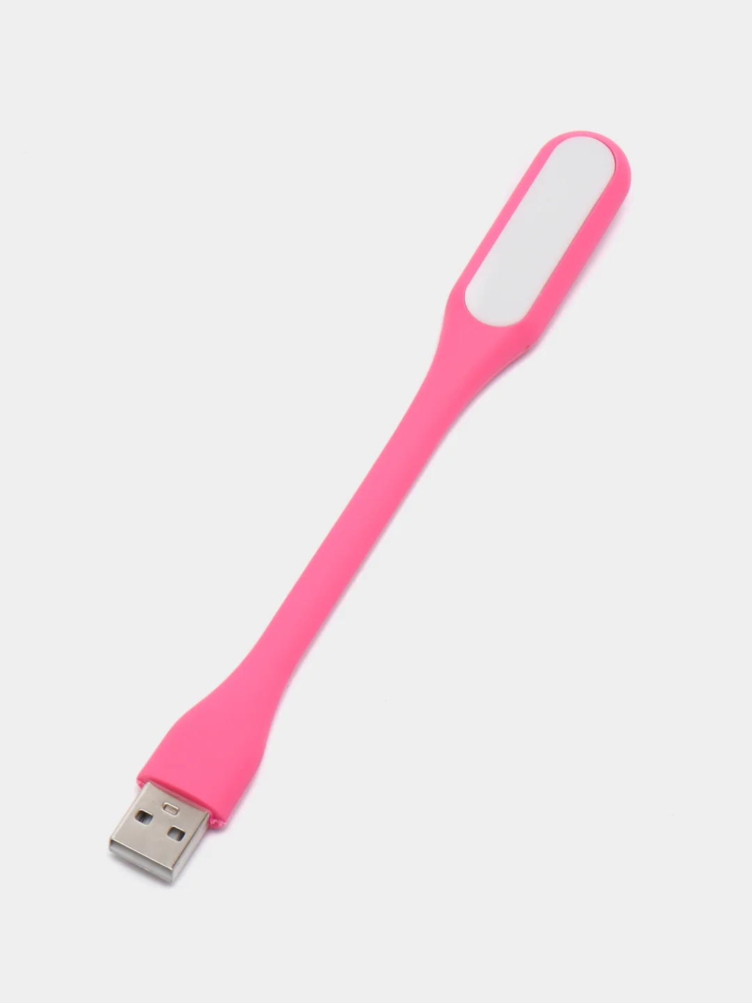 Розовый светодиодный USB-фонарик портативный, гибкий