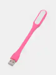 Розовый светодиодный USB-фонарик портативный, гибкий
