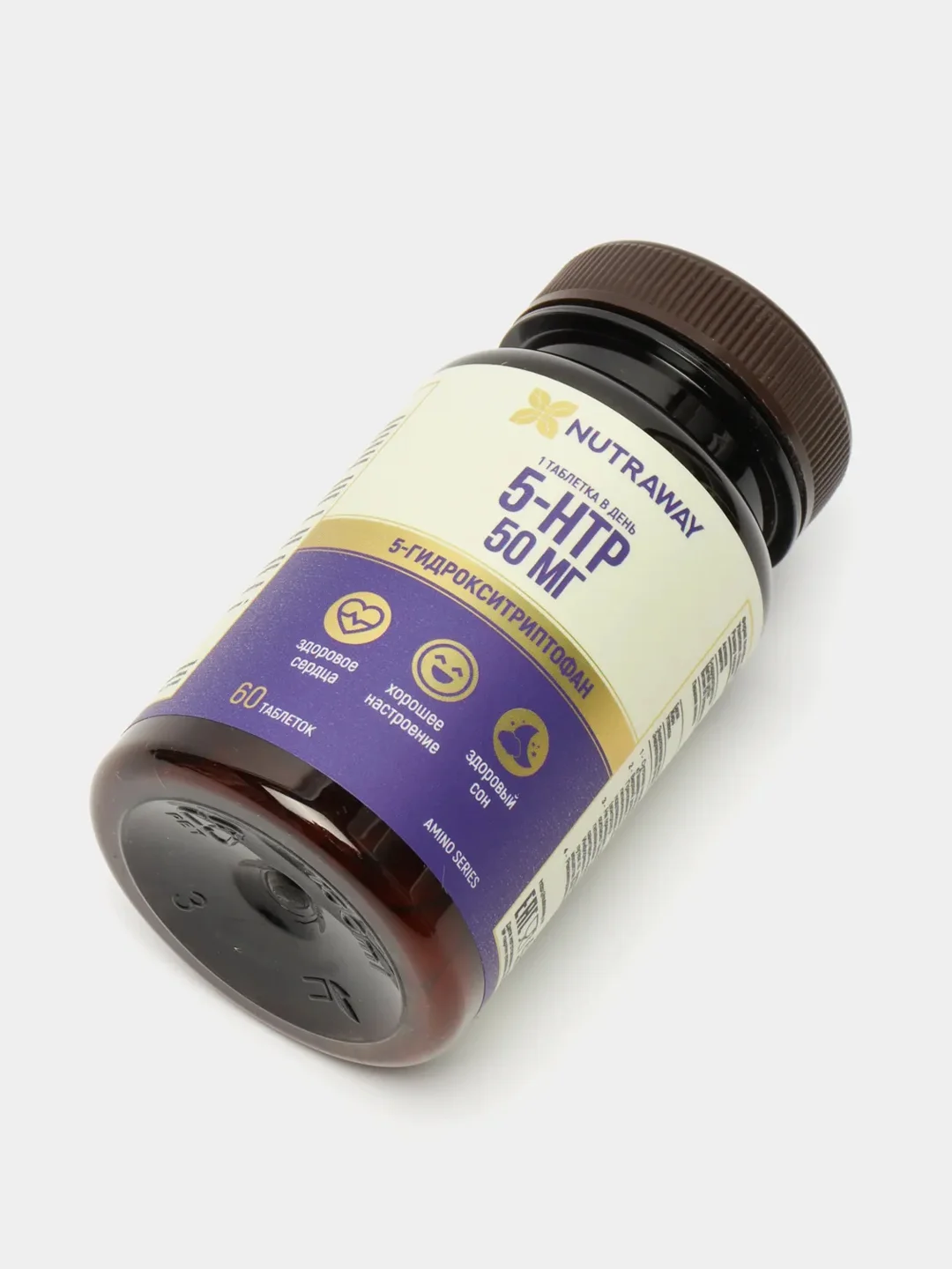 Добавка к пище Nutraway 5-HTP, 5-гидрокситриптофан, 60/120 таблеток