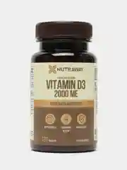 БАД к пище Nutraway Витамин D3, 2000 ME, 120 капсул