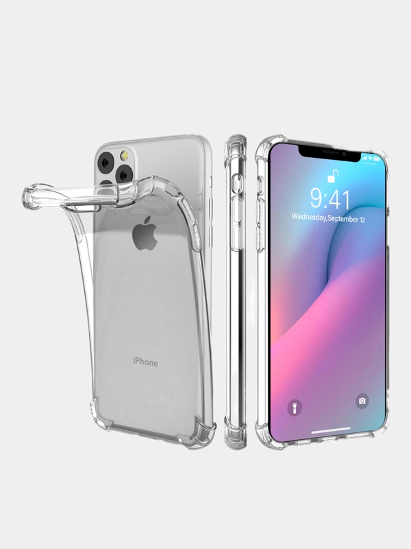Чехол на iPhone (айфон) 13/14/11/15/6s/7/8/Plus/X/Xs/XR/12/Pro/Max/Miniпрозрачный