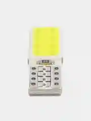 Белый габаритные автомобильные лампы, T10 W5W COB LED T10 COB DC, 12 В
