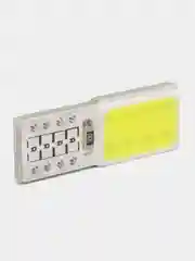 Белый габаритные автомобильные лампы, T10 W5W COB LED T10 COB DC, 12 В