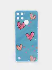 Фиолетовый чехол для Realme C35 / realme 8 / 8 pro с рисунком
