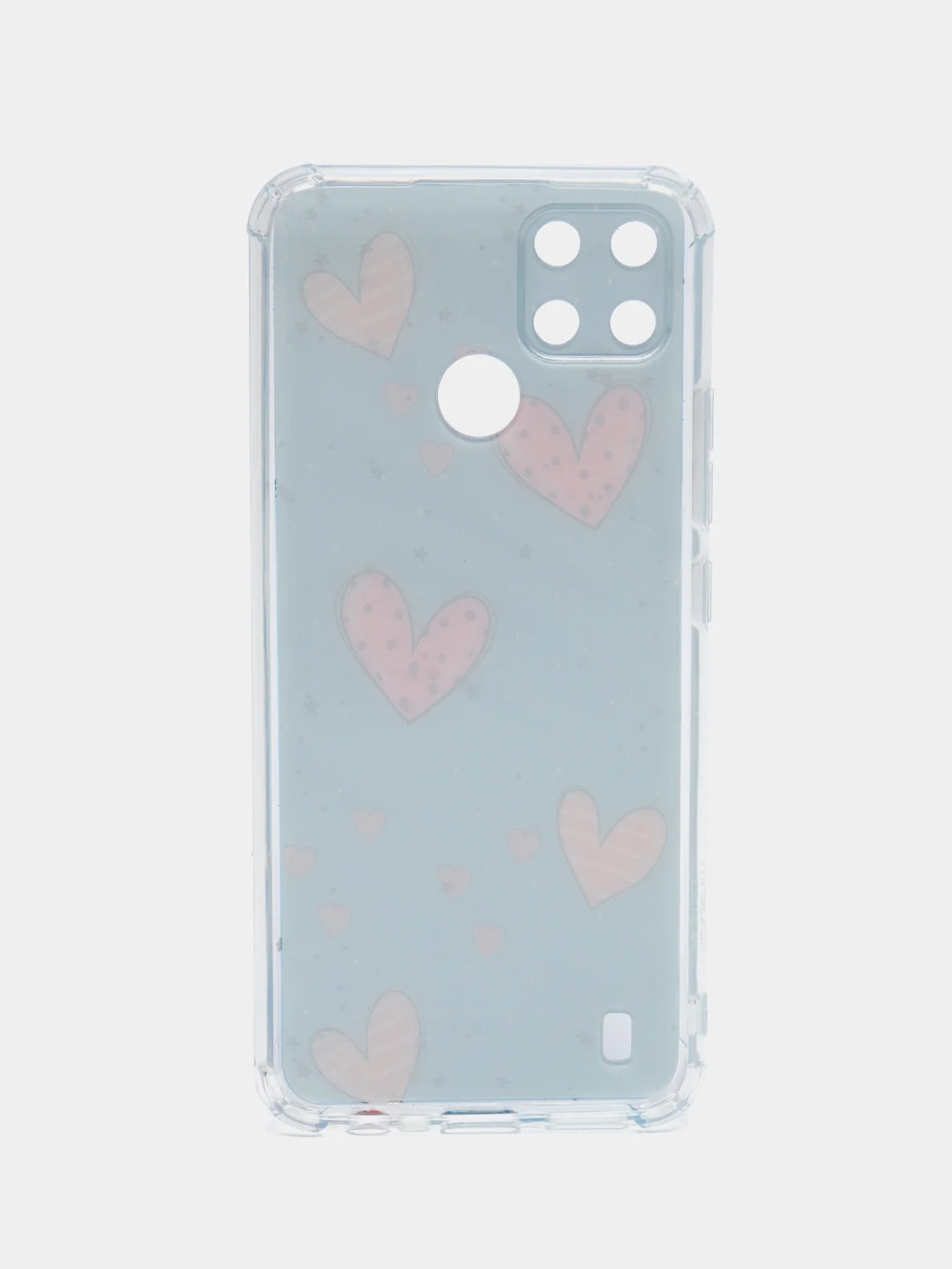 Фиолетовый чехол для Realme C35 / realme 8 / 8 pro с рисунком