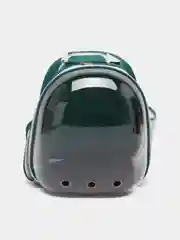 Зеленый рюкзак переноска для кошек и собак