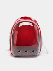 Красный рюкзак переноска для кошек и собак