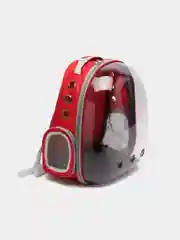 Красный рюкзак переноска для кошек и собак