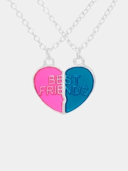 Набор парных цепочек с кулонами "Best Friends"