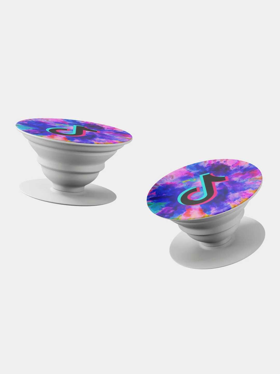 Зелёный хаки держатель для телефона PopSocket (попсокет), с рисунками
