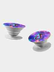 Зелёный хаки держатель для телефона PopSocket (попсокет), с рисунками