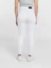 Белый джинсы женские Skinny, утепленные, высокая посадка