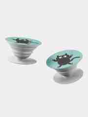 Салатовый держатель для телефона PopSocket (попсокет), с рисунками