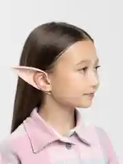 Коралловый меланж накладные эльфийские уши