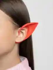 Красный накладные эльфийские уши