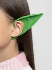 Зелёный хаки накладные эльфийские уши