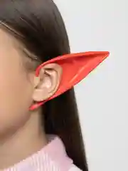 Алый накладные эльфийские уши