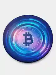 Темно-синий держатель для телефона PopSocket (попсокет), с рисунками