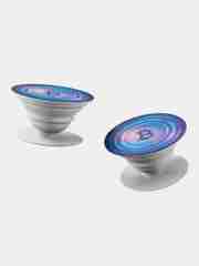 Темно-синий держатель для телефона PopSocket (попсокет), с рисунками