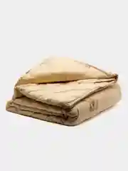 Горчичный одеяло овечья шерсть, всесезонное, ТИК