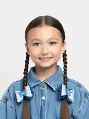Темно-синий бантики для волос/школьные банты